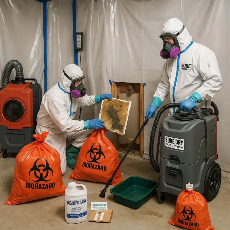 Contaminated Water Handling Protocols process in Richland Center, WI