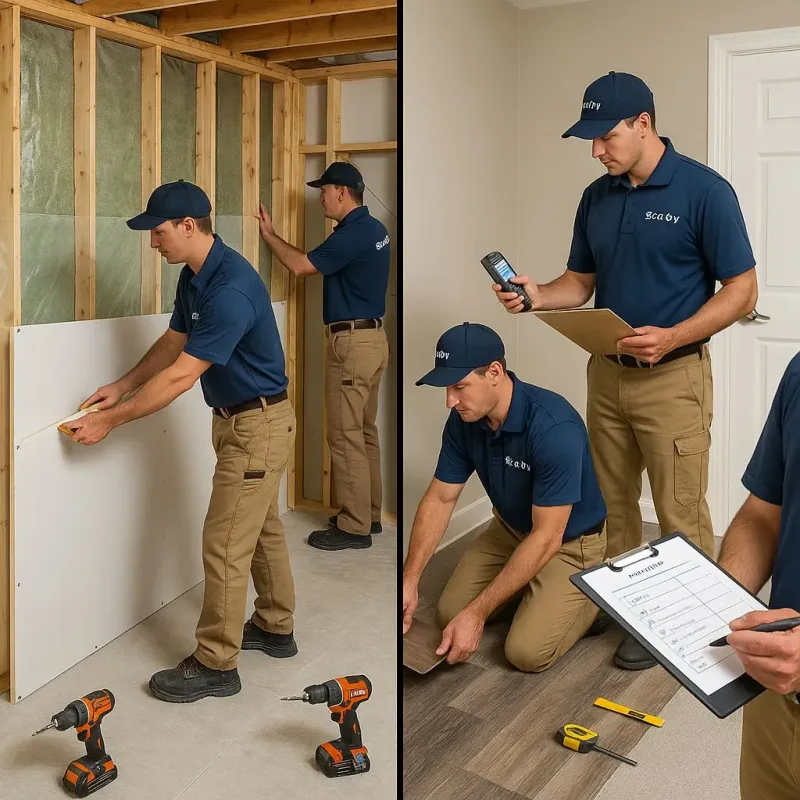 Repairs and Reconstruction process in Richland Center, WI